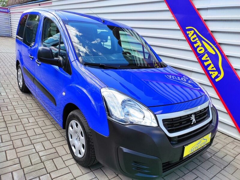 Peugeot - Partner Tepee - 1,6BlueHDi Tempomat,ČR,Active