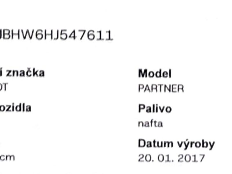 Peugeot - Partner Tepee - 1,6BlueHDi Tempomat,ČR,Active