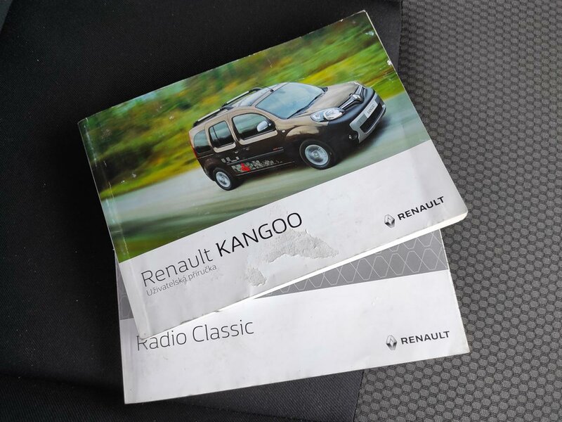 Renault - Kangoo - 1,2i 84kw, Tažné, Klima, ČR