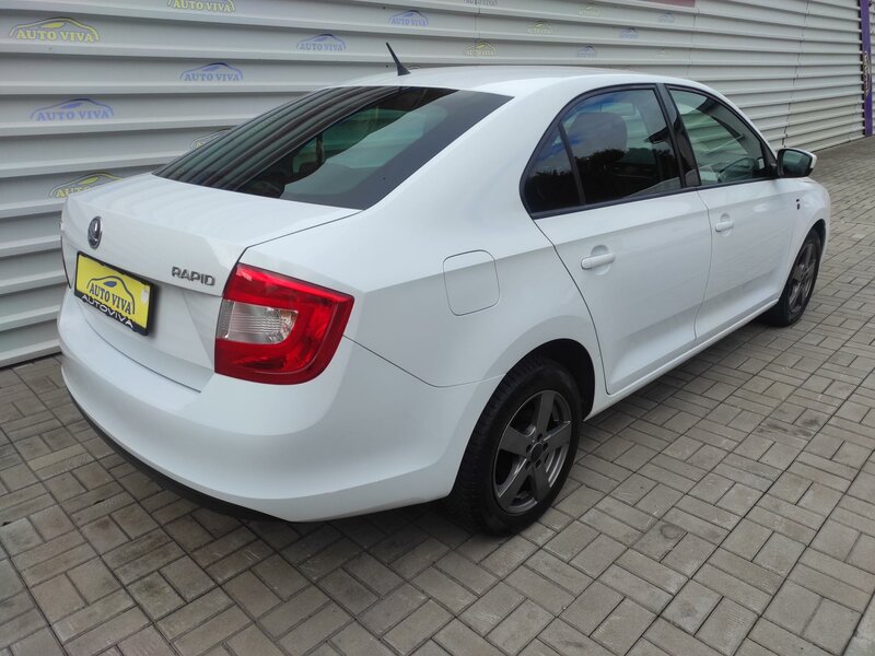 Škoda - Rapid - 1,2TSi ČR, ALU, Bílá Perleť Škoda - Rapid - 1,2TSi ČR, ALU, Bílá Perleť