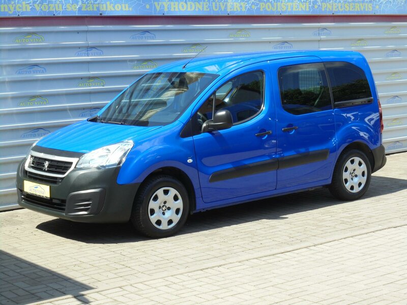 Peugeot - Partner - 1,6 BlueHDi ACTIVE,ČR,1majitel