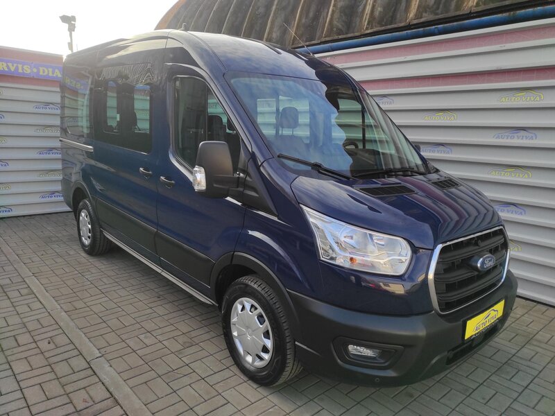 Ford - Transit - 2,0EcoBlue mHEV L2,9 míst, ČR
