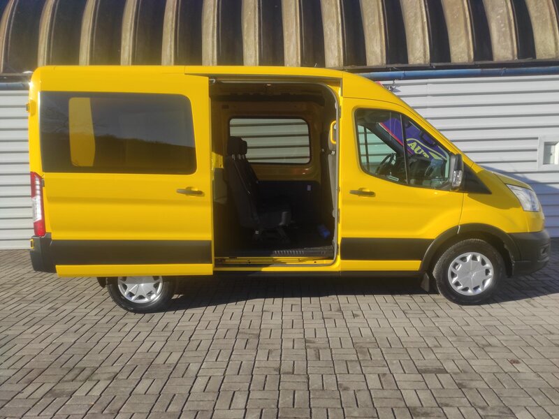 Ford - Transit - 2.0EcobBlue mHev, L2, 7 míst!