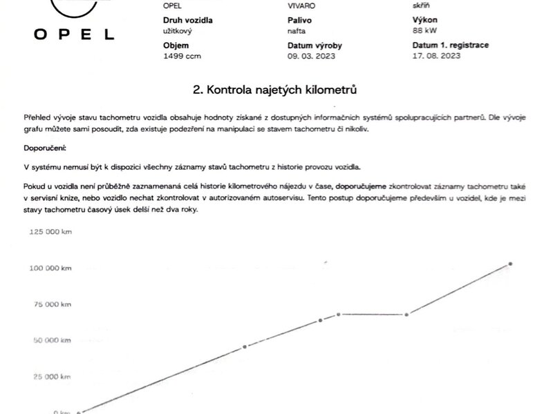Opel - Vivaro - 1.5 CDTi 88kw Van L1H1, ČR, Opel - Vivaro - 1.5 CDTi 88kw Van L1H1, ČR,