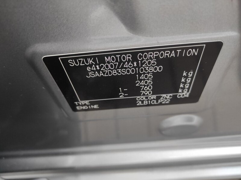 Suzuki - Swift - 1,2i 4x4!!, ČR, Serviska