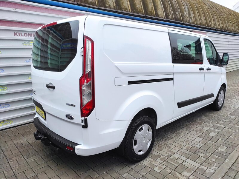 Ford - Transit Custom - 2,0EcoBlue mHev, L2, 6 míst,TZ