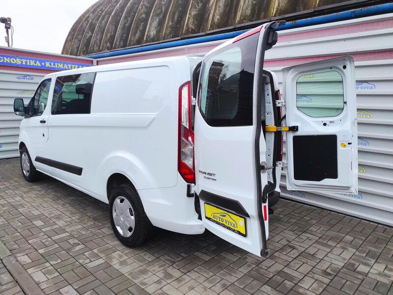 Ford - Transit Custom - 2,0EcoBlue mHev, L2, 6 míst,TZ