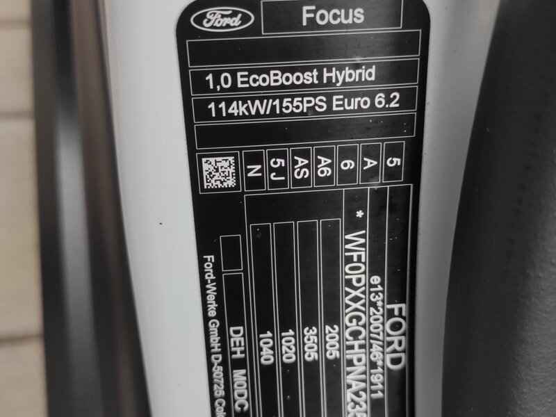 Ford - Focus - 1.0 EcoBoost mHev 114kw AT