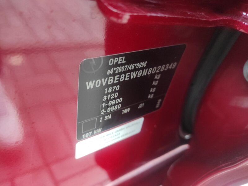 Opel - Astra - 1,2Turbo, 107kW, Elegance, S/s